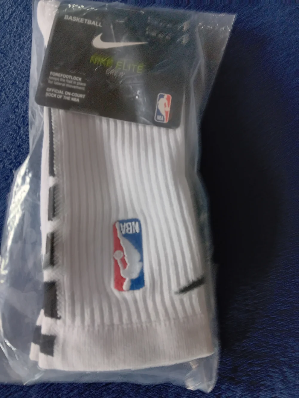 NBA Nike Elite Crew Socks. Size L